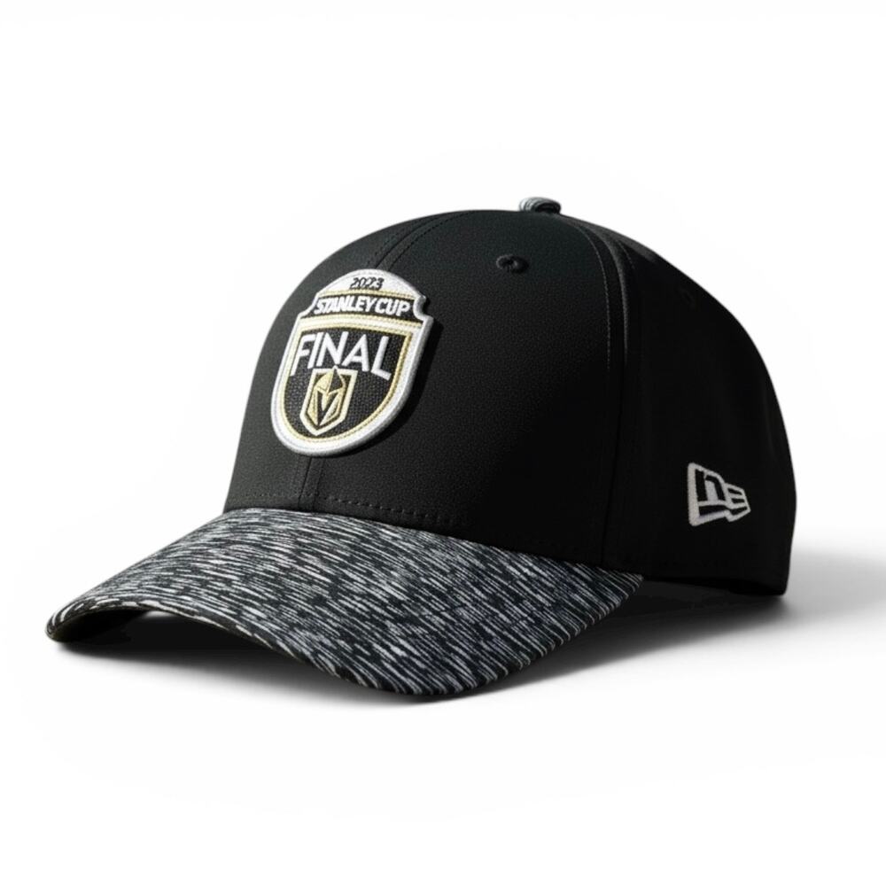 NHL VEGAS GOLDEN KNIGHTS Hat Cap By FANATICS PRO Black & Gray ADJUSTABLE